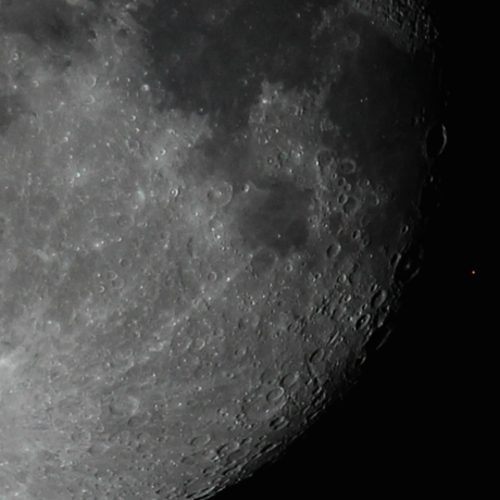 Occultation of Aldebaran by the Moon, 29 October 2015 by Christina Irakleous