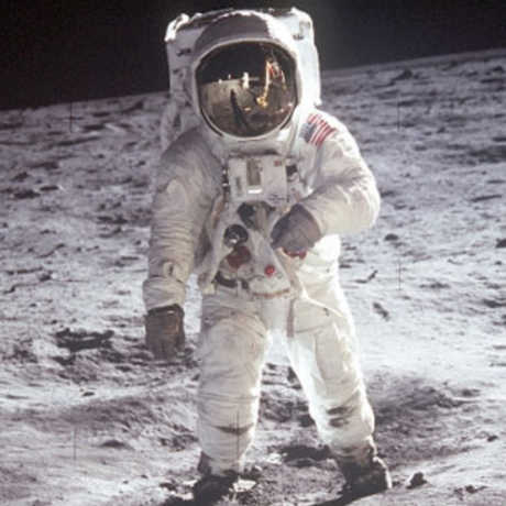 Astronaut on the Moon, NASA