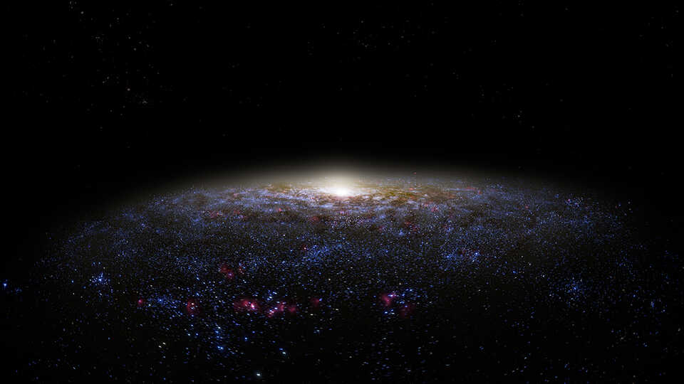 The Milky Way Galaxy as seen from outside