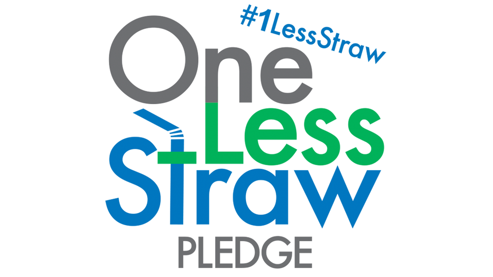 One Less Straw campaign